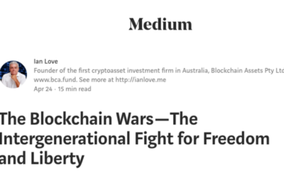 The Blockchain Wars – The Intergenerational Fight for Freedom and Liberty