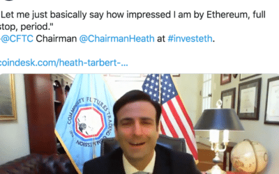 US Regulator CFTC Falls in Love with Ethereum